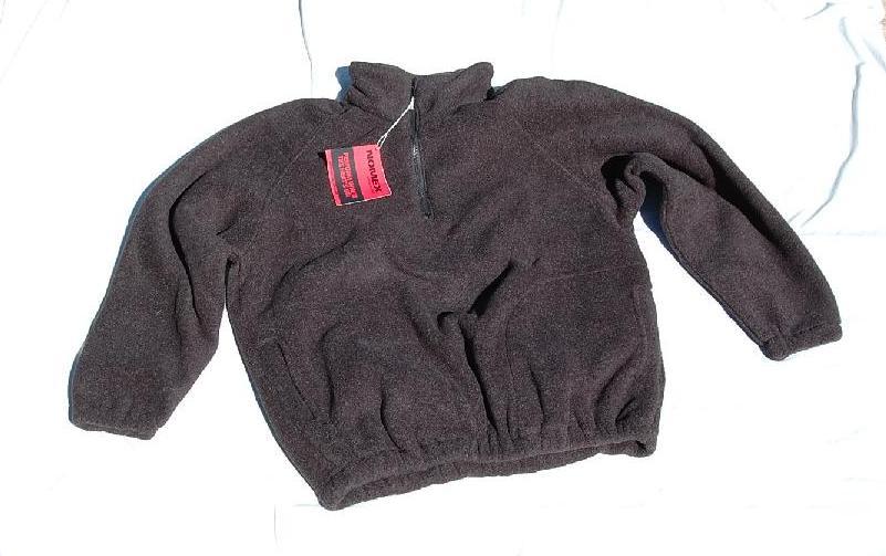 Wildland pullover nomex fleece- black size small