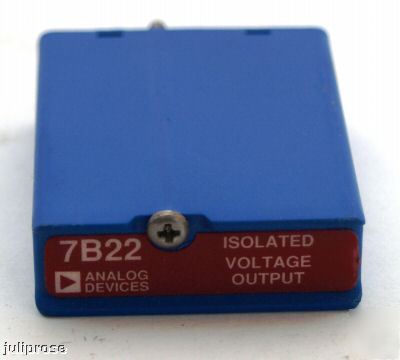 Analog devices 7B22 isolated bipolar voltage output