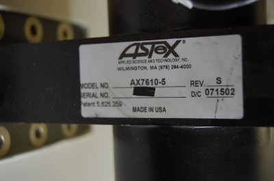 Astex AX7610-5 rf rev. s sapphire plasma source tube