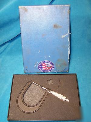 Central tools deep disc brake .001 micrometer 6202 $1NR