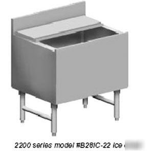 Eagle B28IC-22 underbar ice chest unit, 28