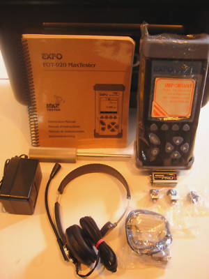 Exfo fot-920 max tester mm fiber optic tester