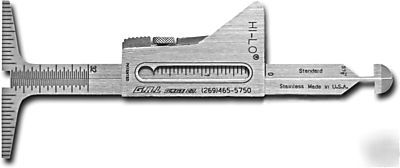 G.a.l. hi-lo welding gage measures internal alignment