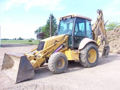 New 1997 ford/ holland 655E backhoe loader