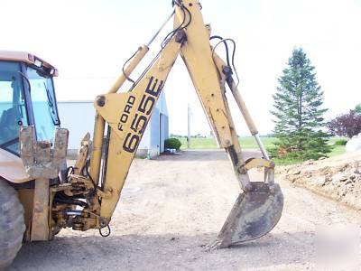 New 1997 ford/ holland 655E backhoe loader