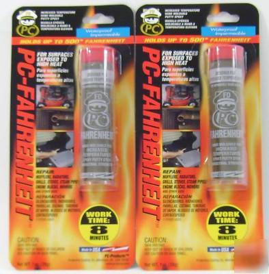 Pc fahrenheit high heat temperature epoxy putty 2 pack