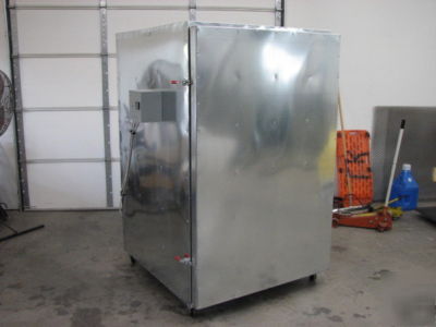 Powdercoat powder coat coating batch oven electric