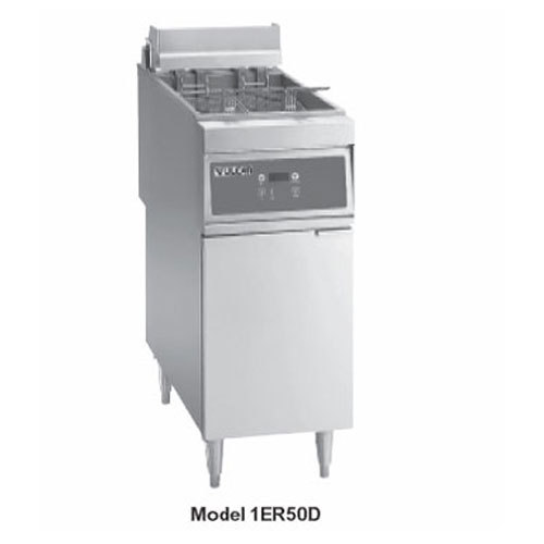 Vulcan 1ER50D fryer, electric, 50-55 lb. oil capacity, 