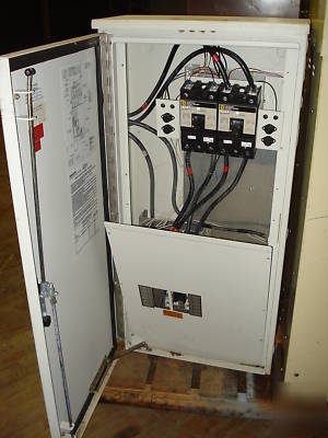 Transfer switch 200 amp evergood manual generator, used