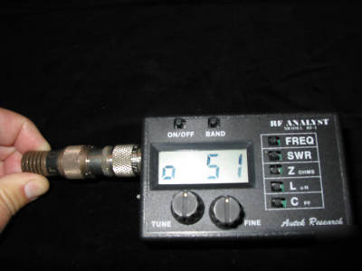 Autek research rf-1 rf analyst antenna analyzer. works