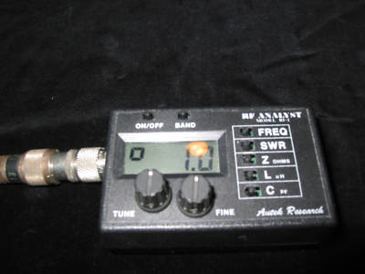 Autek research rf-1 rf analyst antenna analyzer. works