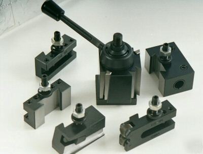 Bxa wedge type quick-change tool post & holders collets