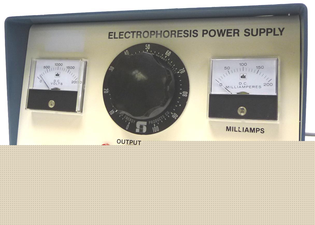 Dan-kar dk-203 electrophoresis analog power supply