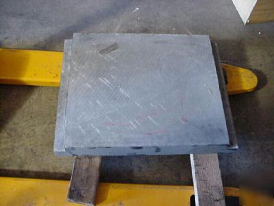 Granite surface plate w steel stand 18 x 24