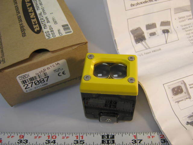 New banner omni-beam photoelectric sensor osbdx (27087)