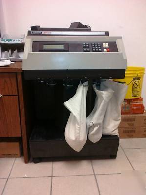 Cummins jetsort 5062 high speed coin sorter counter
