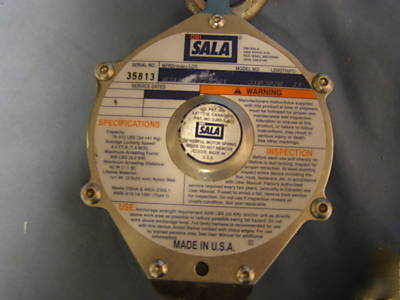 Dbi sala 3103020 heavy-duty retractable safety harness