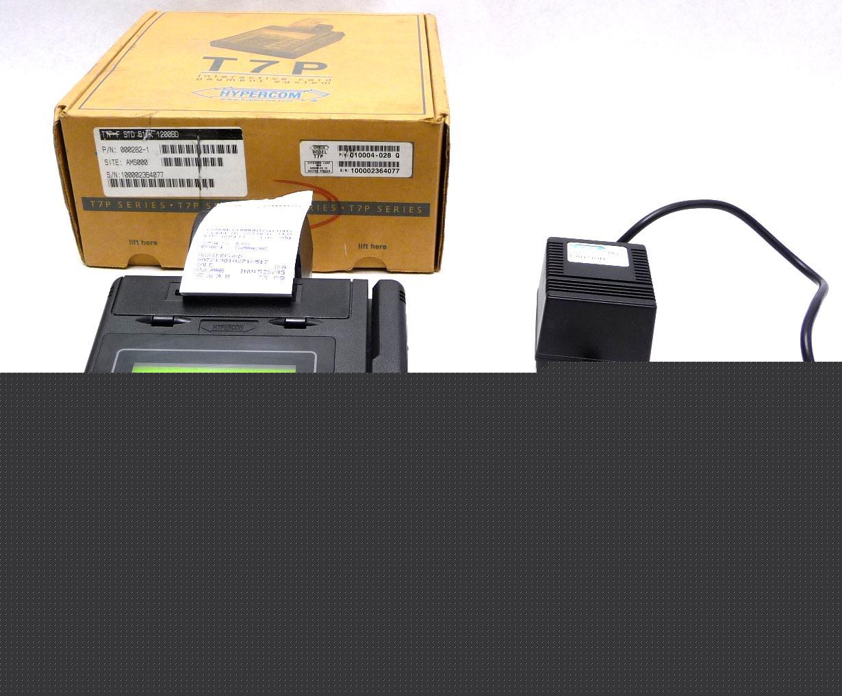 Hypercom T7P credit card terminal machine printer pos 