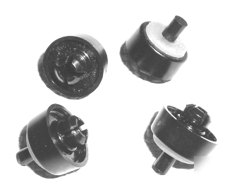 Lot of 4 amplifier case/enclosure anti-sliding feet set