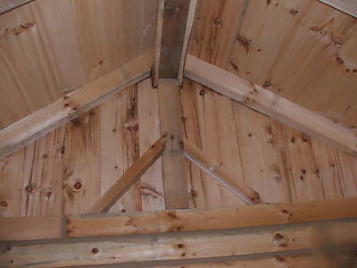 Mill direct pine logs-cabin home 12 x 16 spring special