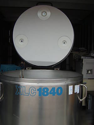 Mve cryogenics model xlc 1840 tank & controls