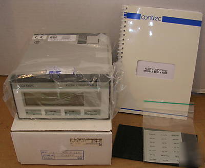 New contrec 405 flow computer/monitor,405B.13A, w/manual
