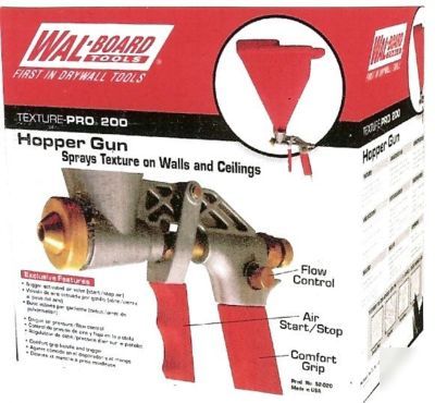 New wal-board drywall texture-pro 200 hopper gun 52-020 