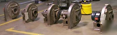 Stainless steel blower 5HP 600 cfm 3480 rpm 