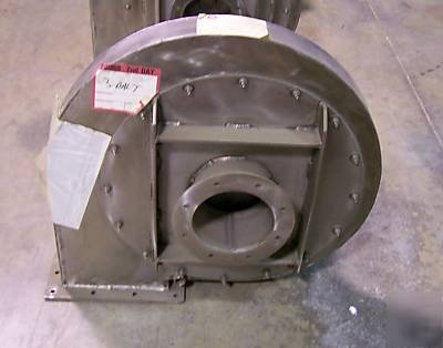 Stainless steel blower 5HP 600 cfm 3480 rpm 