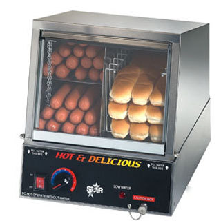 Star 35SSA hot dog steamer ,170 dogs, 18 bun capacity