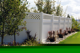 72 ft pvc vinyl lattice top fence white 6'X8' 