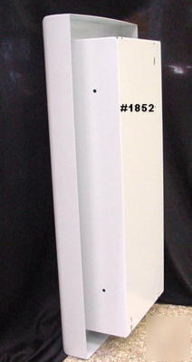 Fire extinguisher cabinet (semirecessed)