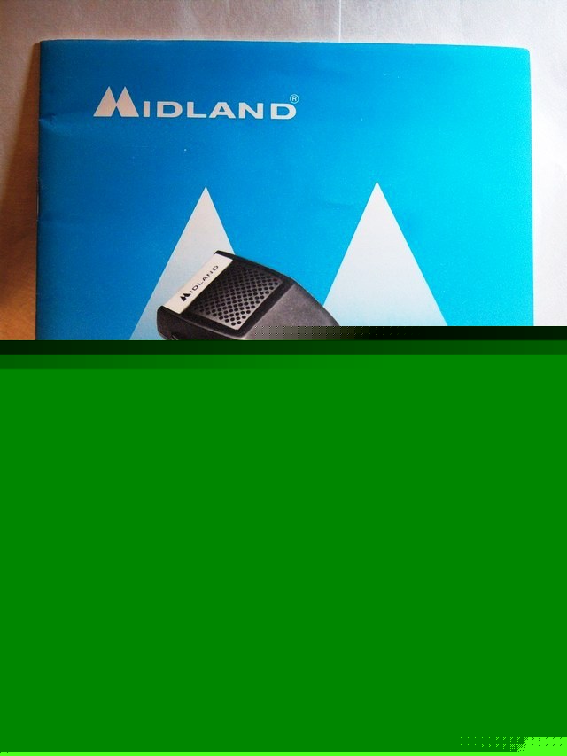 Midland cb 1984 owner's manual model 77-104 22 pages