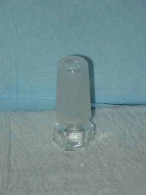 New 24/40 borosilicate glass hollow stopper for lab us