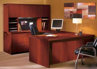 New 5PC u shape executive office desk set, #tf-abe-U4