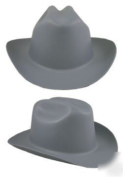 New gray cowboy hardhat hard hat