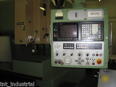 Nice mori seiki mv 55 cnc machining center 50 tpr fanuc