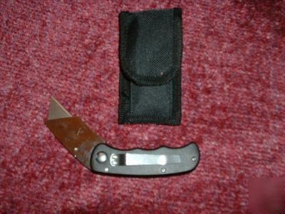 Pocket razor blade/folding utility knife,box cutter