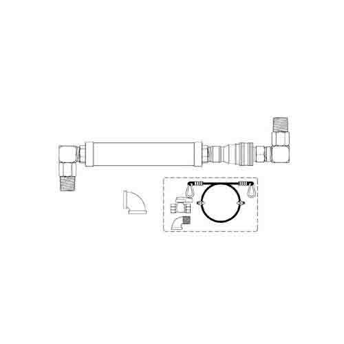 T hg-4D-48SK gas appliance connector kit, 3/4