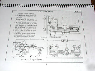 * south bend lathe 9