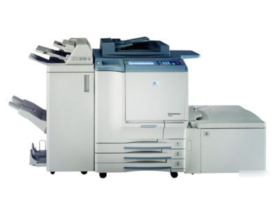 Konica bizhub pro C500 color copier & booklet maker