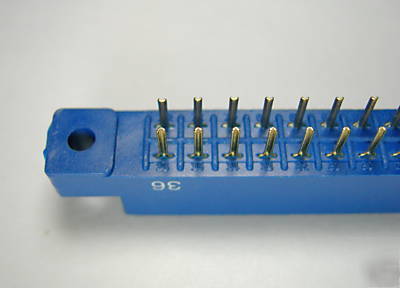 Card edge connector lw-N36A2G 36PX2 pcb solder pin 