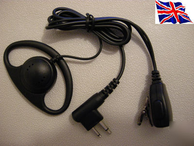 Motorola radio two pin earpiece for door supervisors.