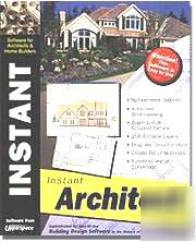 Instant architect house design plans autocad blueprints