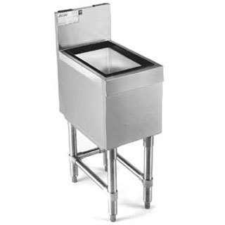 Eagle B30IC-19 underbar ice chest, stainless steel, 30