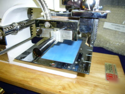 Hot foil machine sle hp- 800 stamper complete w/ extras