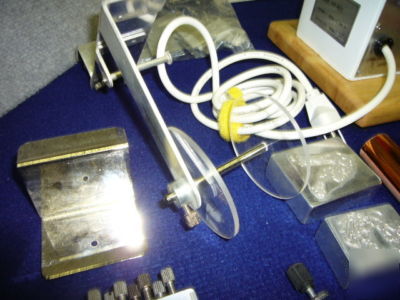 Hot foil machine sle hp- 800 stamper complete w/ extras