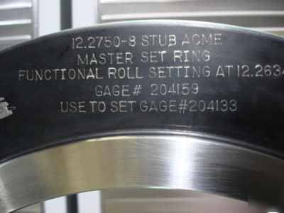 Johnson gage co. * gh internal thread inspection system
