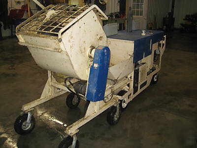 Magnum concrete/mudjack pump -stucco-shotcrete