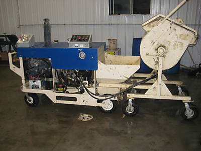 Magnum concrete/mudjack pump -stucco-shotcrete